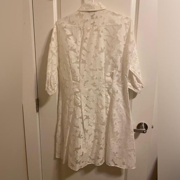 Club Monaco Sculptural Sleeve Lace Dress - Picture 4 of 4